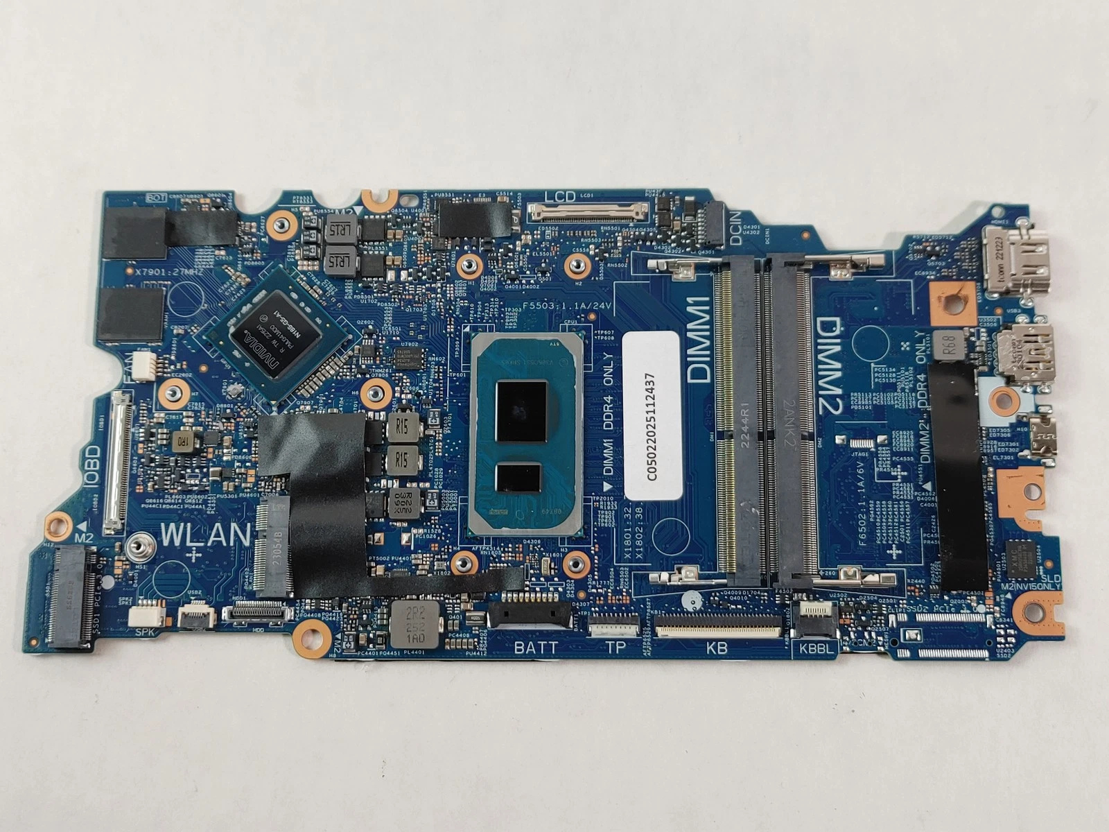 Lenovo T480 core i5 Gen Motherboard