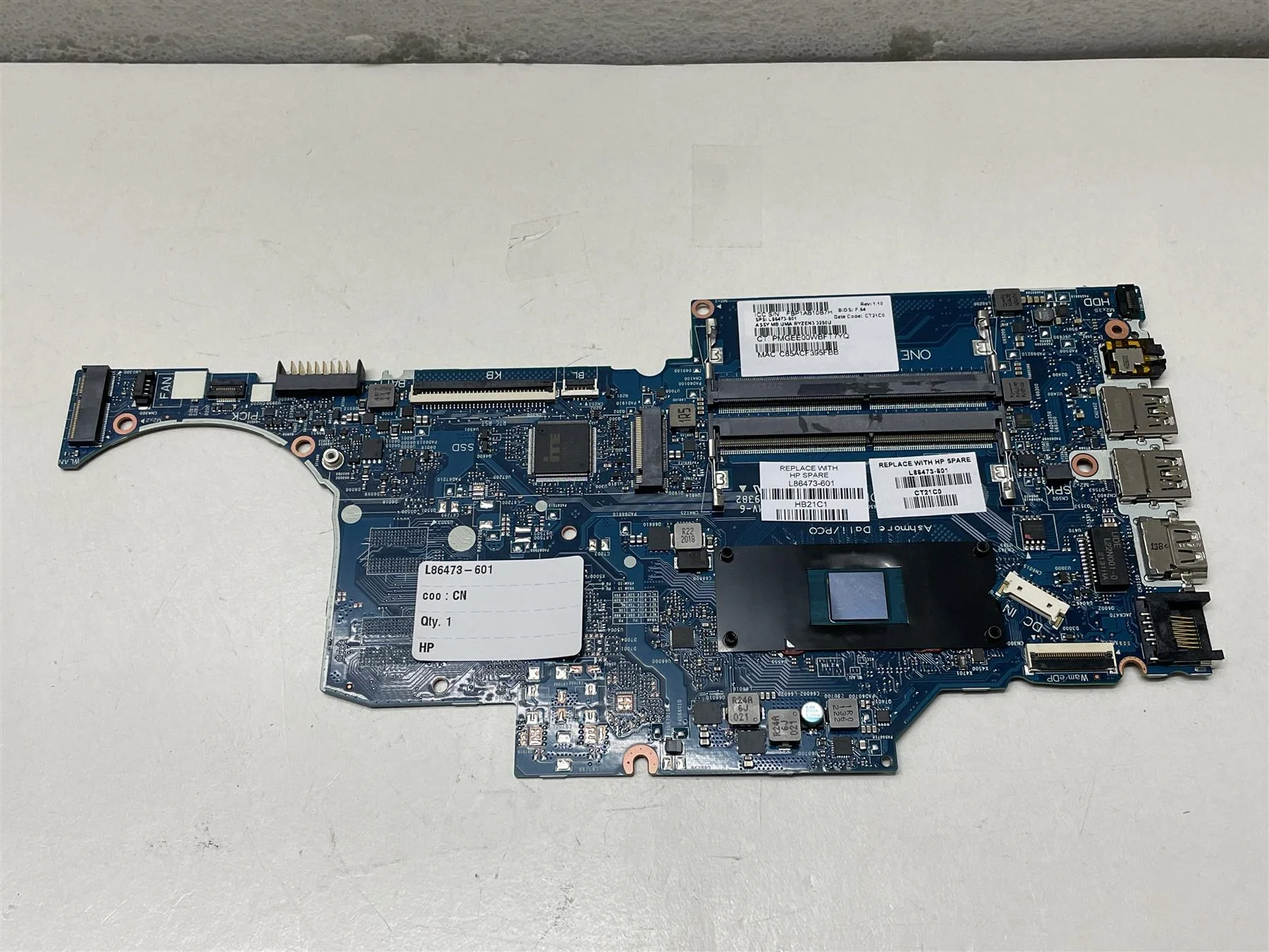 Lenovo T480 core i5 Gen Motherboard